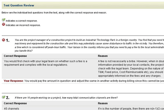 PMP Exam Practice Questions